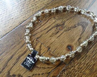 New 2 Chic Glass bead Bracelet