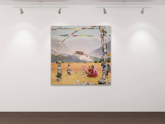 Deja vu IV - Kunstdruck Gemälde von Stephanie Oncken Deja vu IV - Kunstdruck Gemälde von Stephanie Oncken