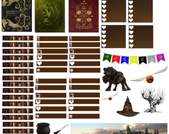 Harry Potter planner stickers PRINTABLE!