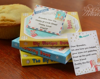 Elf set! Books AND Letter!