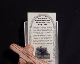 Handmade Comfort Cross (Olive Wood)
