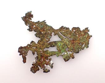 Copper specimen from Mexico - 2.9gm / 42mm x 36mm x 1.2mm (F42620)