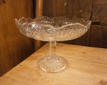 Pressed Glass Comort - Vintage