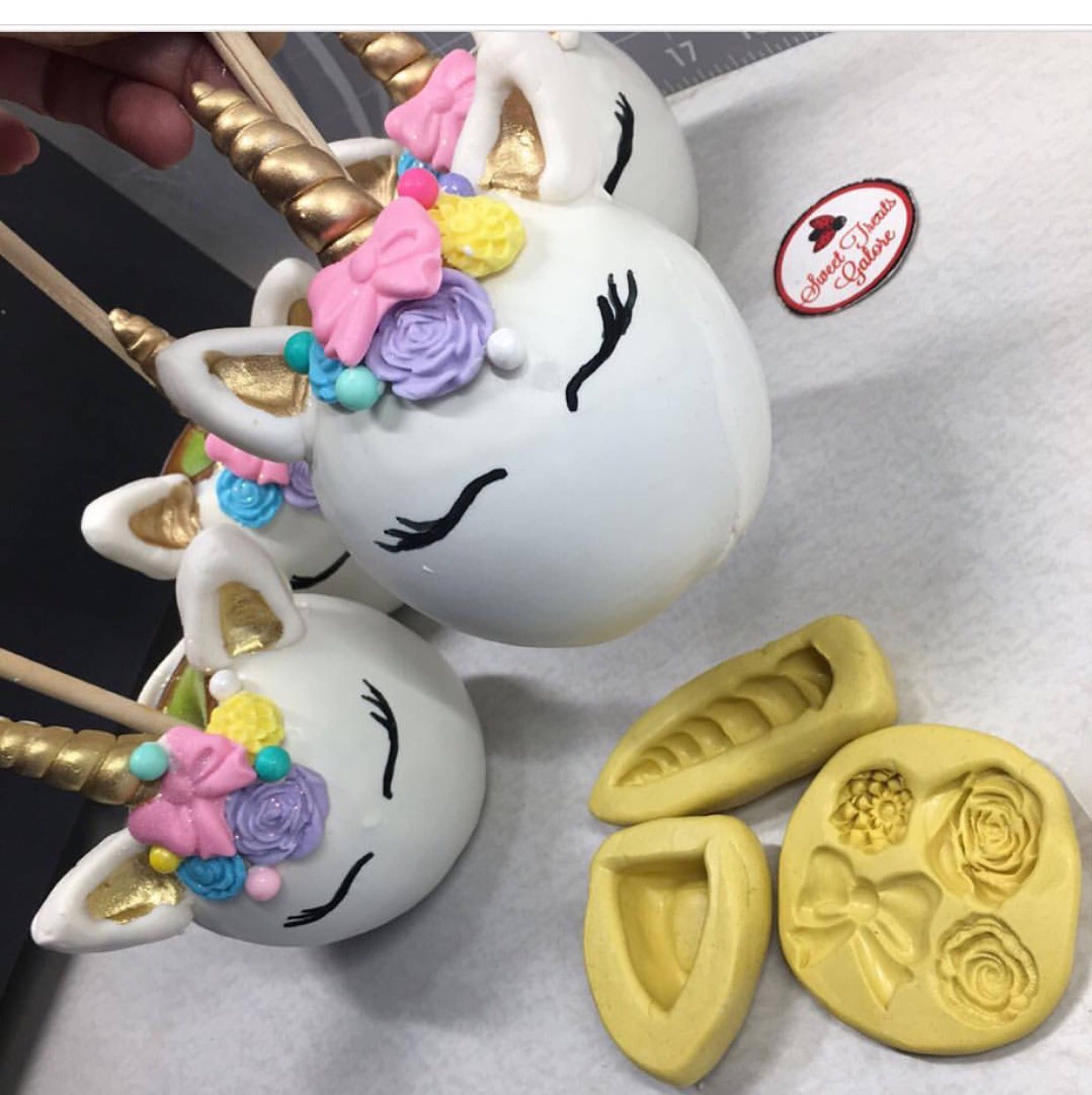 Unicorn molds for candyapples