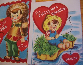 2 darling vintage valentines