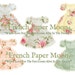 Shabby Chic Floral Dress, Vintage Floral Wallpaper Dresses, Clipart Dress, Paper Dress, Printable Dress, Dress Diecut