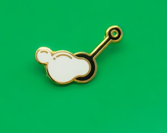 Bubble Blower Enamel Pin