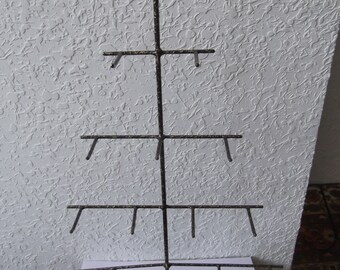 Metal Display Stand Tree, Display Tree for Jewelries, Big Metal Display Tree in Bronze Color, Jewelry Display Stand Tree