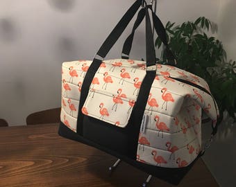Flamingo weekend / overnight duffel bag