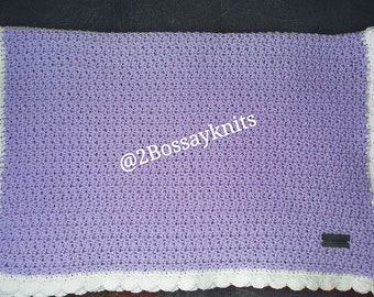 Lilacs In Bloom Baby Blanket