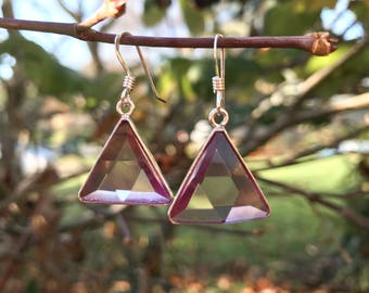 Rose Aura Vogel - Marcel Vogel Earrings- set in Sterling Silver