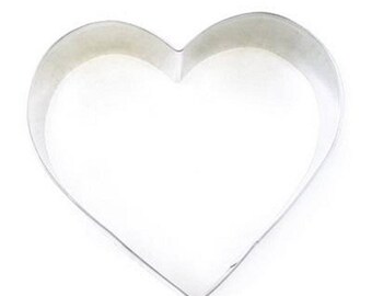 Heart cookie cutter 8cm