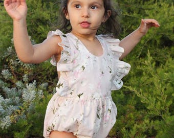 PINK BLOSSOM PLAYSUIT