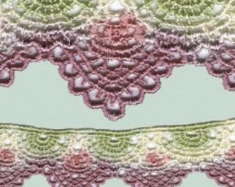 Victorian scalloped lace No 14