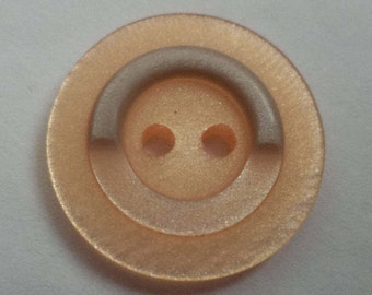 9 orange buttons 15mm 18mm (2665 4228)