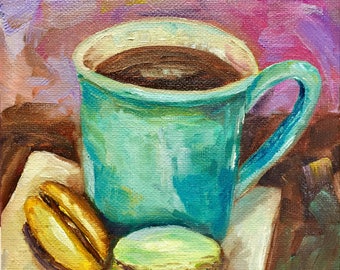 Oil painting is an original one if a kind, and delicious too!