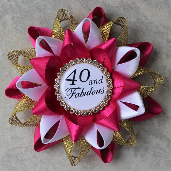  40th Birthday Gifts for Women 40 and Fabulous 40th Birthday 