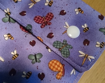 Small wet bag, cloth pad pouch