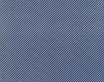 Basics - Scrumptious Stripe Navy by Bonnie and Camille for Moda, 1/2 yard, 55071 37