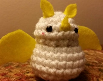 stuffed white bat