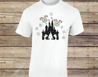 Christmas Castle Shirt, Disney Christmas, Christmas Shirt, Minnie, Minnie Mouse, Mickey, Disney Vacation, Disney World, Disney Vacation,Snow