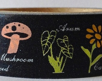 SALE Washi Tape "Floral and Fauna" 15mm x 10 Meters