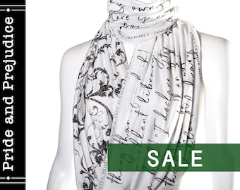 Pride and Prejudice Book Scarf