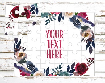 Create Your Own Puzzle - Pregnancy Announcement - Custom Puzzle - Personalized Puzzle - Announcement Ideas - Wedding Announcement - CYOP0147