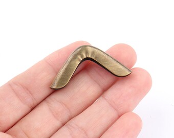 20pcs Bronze Corner protectors 28mm Metal Corners Bookbinding corner photo frame corner book protect corners