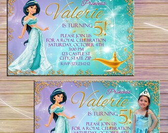 Jasmine Invitation Etsy