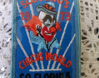 Boy Scout Patches, 1973 circus world South Florida council