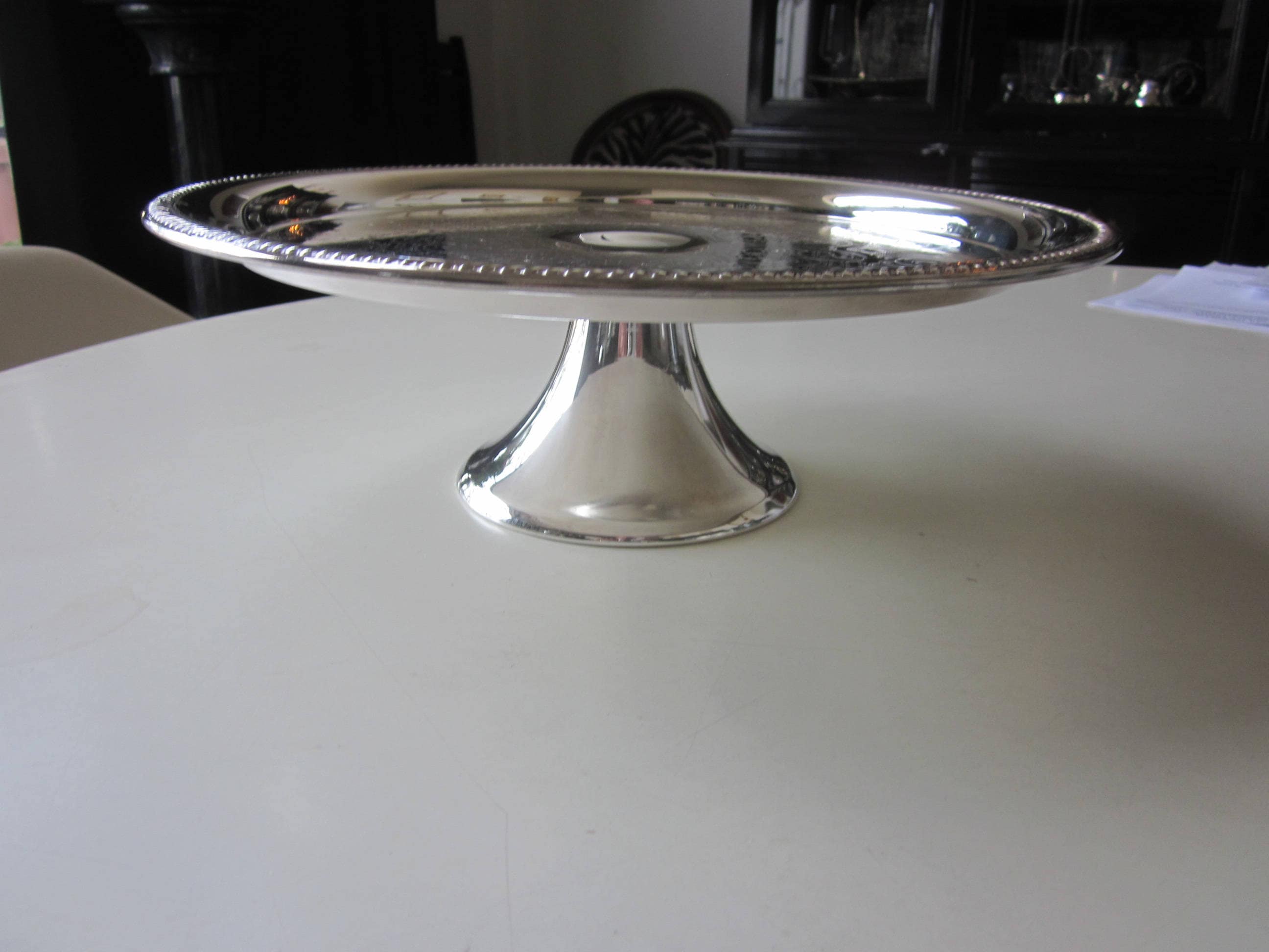 Rogers Silverplate Cake Stand