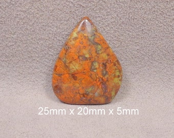 Copper in Rhyolite Cabochon