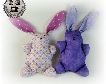 Vintage Stuffed Animal Bunny Set, Bunnies, Children's Toy, Doll