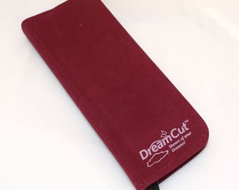 DreamCut Zippered Case for razor shears ( Maroon )