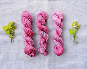 Rosé 4ply Hand Dyed 100% Pima cotton