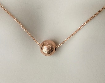 Stellar Rose bead necklace in jade 48047