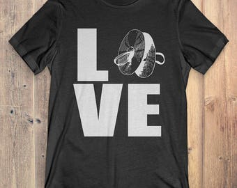 Cymbals T-Shirt Gift: Love Cymbals