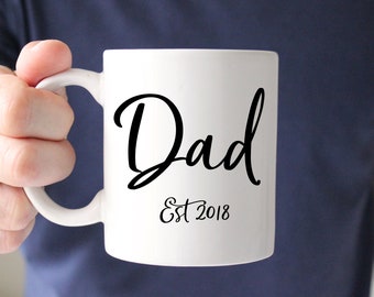 Dad Gift, Custom Dad Gift, New Dad Gift, Dad Mug, Fathers Day Gift, Gift for Dad, Husband Gift, First Time Dad, Funny Mug, Birthday Gift,Mug