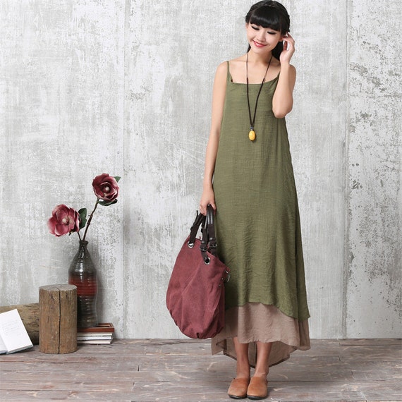 Items similar to Loose Fitting Long Maxi Dress - Summer Dress ...