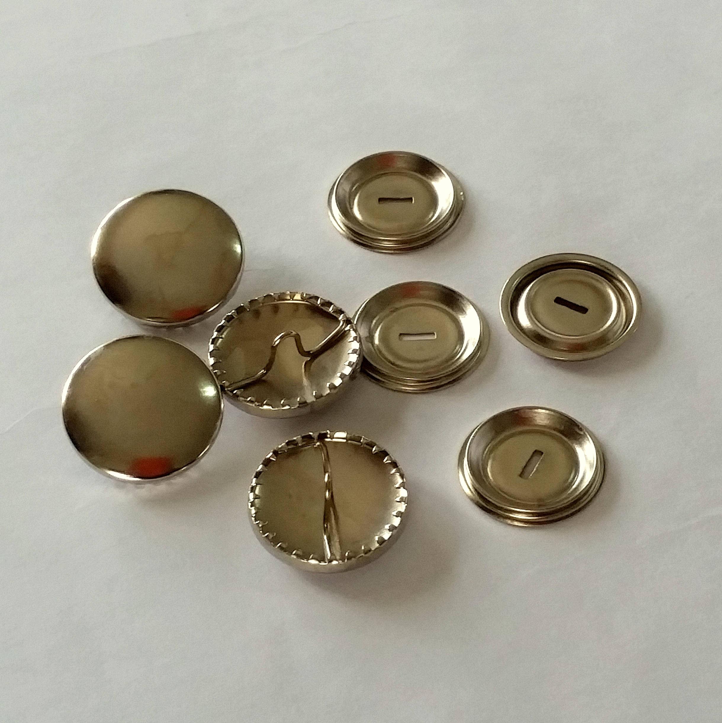 18mm Metal self cover buttons metal buttons upholstery