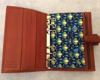 Calendar size A5 Fitting sewn for Filofax, Kikki K etc.