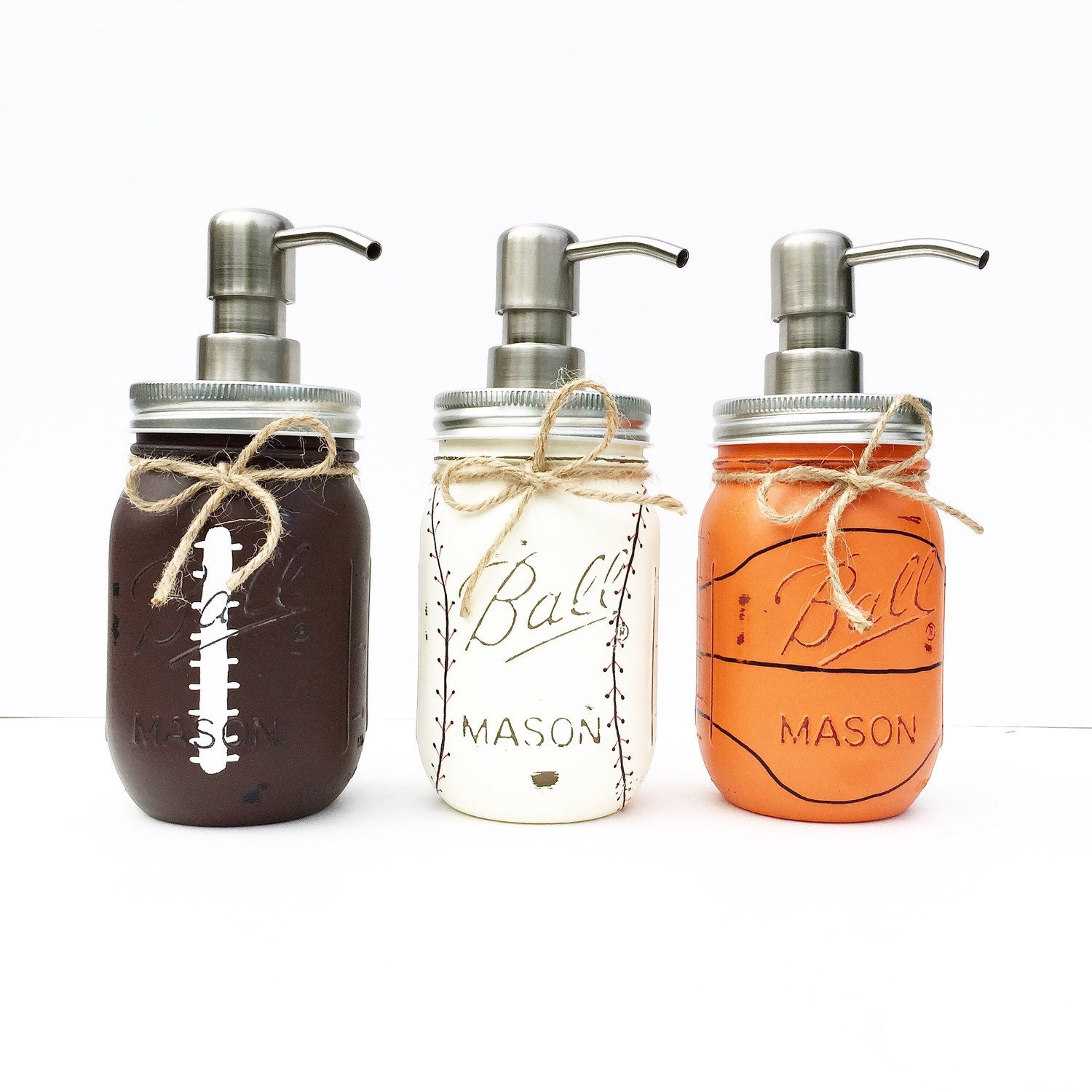 Sports Soap Dispenser Baseball Basketball Football