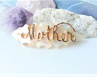 Mother of Pearl Brooch
