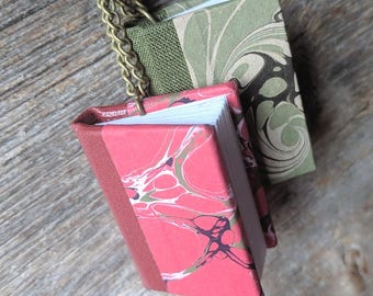 Miniature Book Pendant