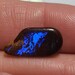Free form Australian Boulder Opal - Purple flash