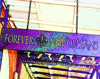 Forever New Orleans - 8x8 fine art photography- New Orleans Collection