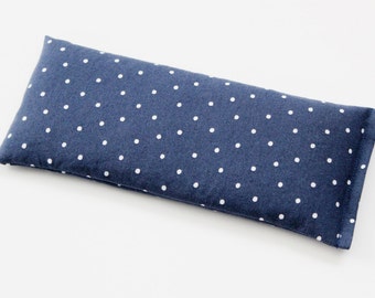 Lavender Eye Pillow, Indigo Blue Meditation Pillow, Unique Teacher Gift, Yoga Eye Pillow