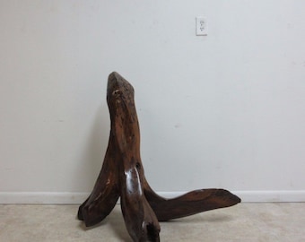 Vintage Free Form Driftwood Sculpture Art Live Edge