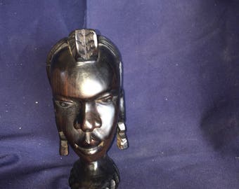 Ebony Wood African Carving